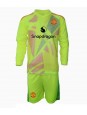 Manchester United Brankářské Venkovní dres pro děti 2024-25 Dlouhý Rukáv (+ trenýrky)